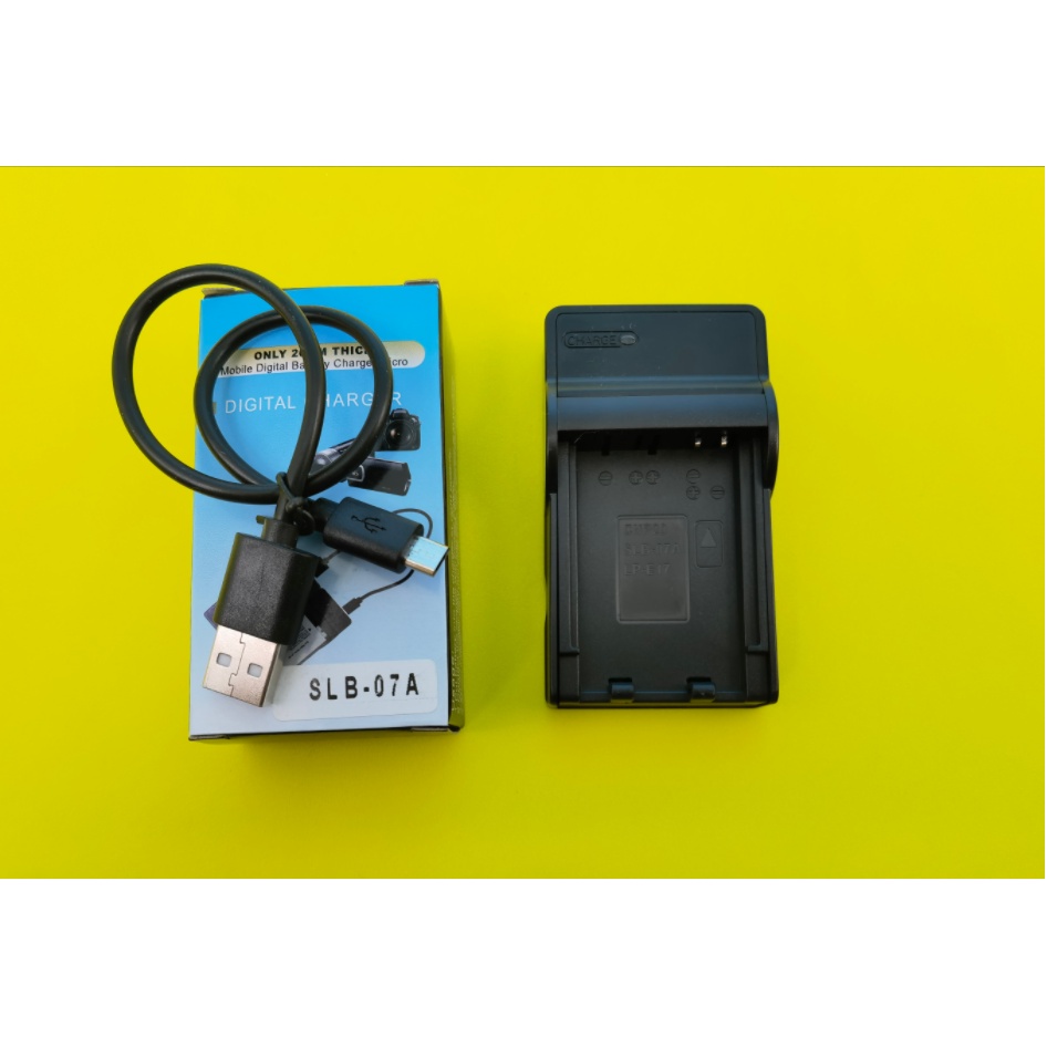 SLB-07A กล้องสําหรับ Samsung PL20 PL10 PL50 PL51 PL55 PL60 PL65 PL80 L100 L201 ST60 ST95 ST500 Charg