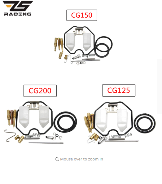 ชุดซ่อมคาร์บูเรเตอร์ Motorycle สําหรับ PZ26 PZ27 PZ30 พร้อมเจ็ทสํารอง CG125 150 200