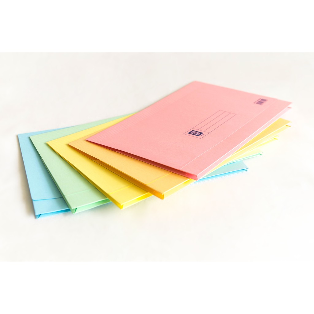 Lion File MF603 Manila Flat File / Pocket File (สีสุ่ม) / Fail Kertas / Manila Document Holder - 1Pc