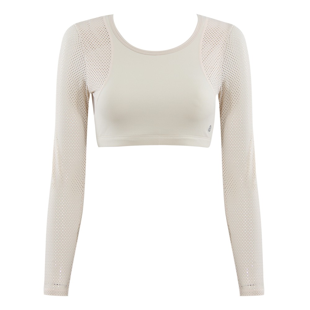 TA ACTIVE RUNNING LONG SLEEVE CROP สปอร์ตบรา — صورة 2