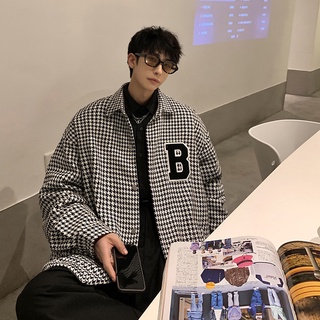 เสื้อแจ็กเก็ต ลายชิโนริ สไตล์เกาหลี สําหรับผู้ชาย
