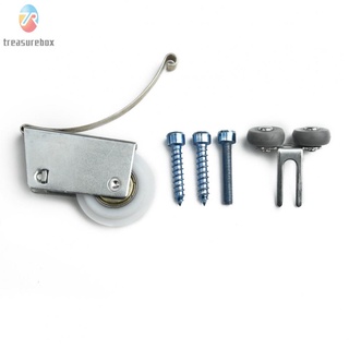 【TRSBX】Door Sliding Wardrobe Roller Silence Fittings Pulley Wheels Set Slide Roll Accessory Home Tools