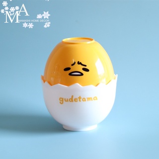 Gudetama ไข่ขี้เกียจ เซ็ท 2 ชิ้น ถ้วยพลาสติก ลิขสิทธิ์แท้ พร้อมจัดส่ง