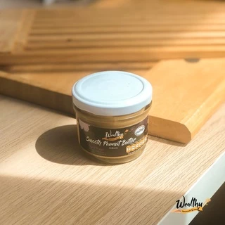 Wealthy smooth เนยถั่วรสออริจินอลไม่เติมน้ำตาล 100g No sugar smooth peanut butter