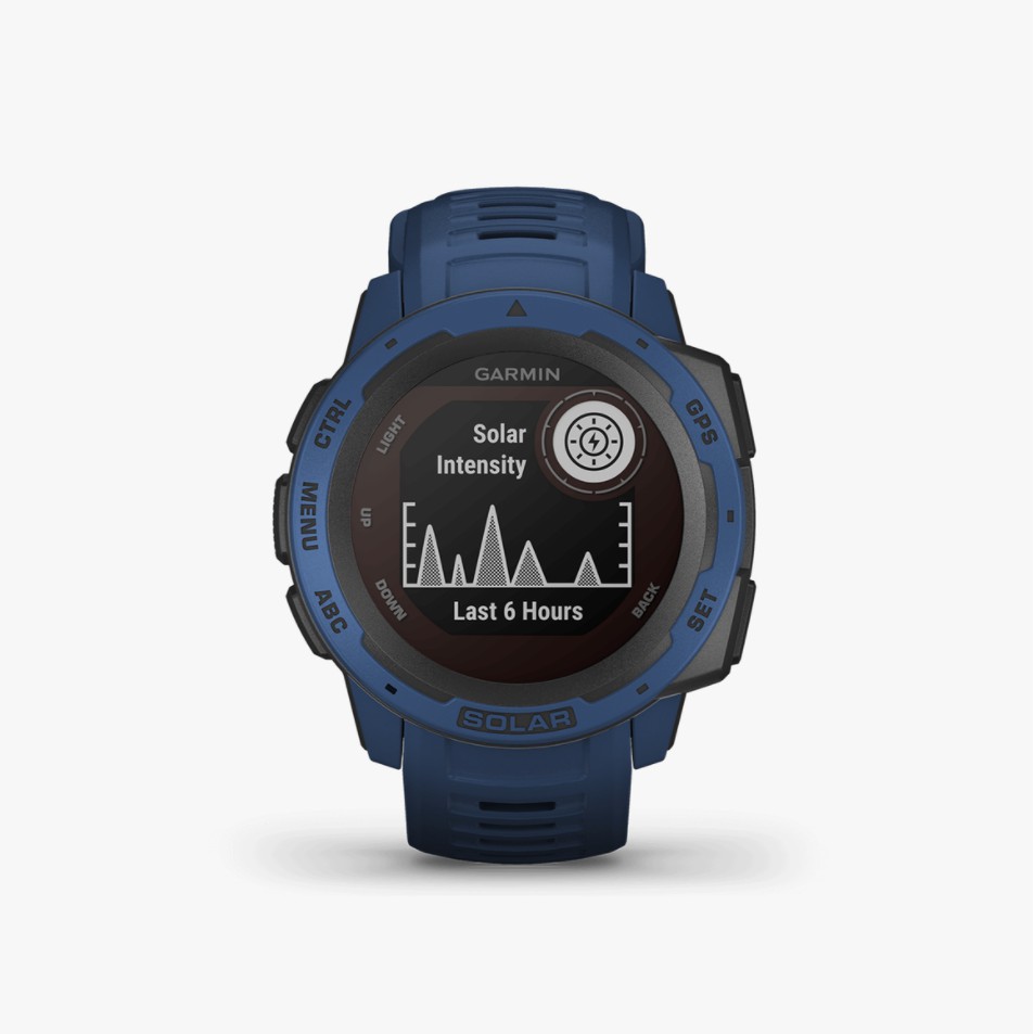 Garmin นาฬิกาข้อมือ Instinct Solar, GPS Watch, Tidal Blue, SEA รุ่น 010-02293-36