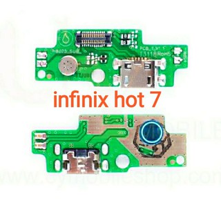 ชุดบอร์ดชาร์จ infinix Hot 7(แพรตูดชาร์จ) ตรงรุ่นคุณภาพ 100%