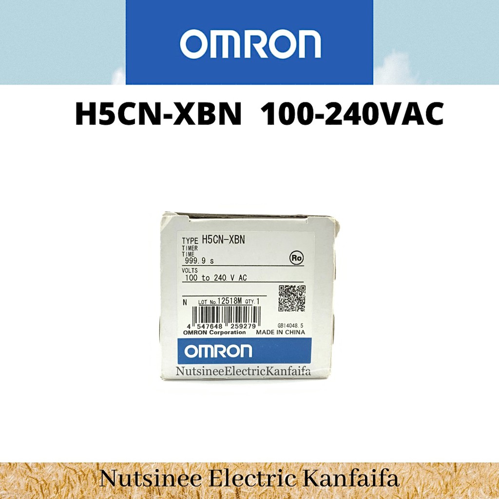H5CN-XBN 100-240VAC TIMER OMRON ของแท้ 2,200 บาท