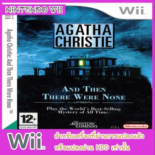 แผ่นเกมส์ wii - Agatha Christie And Then There Were None