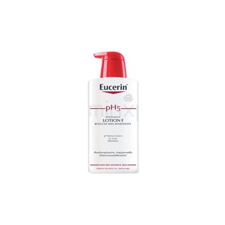 Exp 11/23 Eucerin pH5 Skin-Protection LOTION F 400ml ยูเซอริน โลชั่น เอฟ ผิวแห้ง ลอก เป็นขุย แพ้ง่าย ไม่เหนียว เข้มข้น