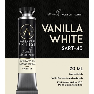 VANILLA WHITE สีโมเดลเกรดพรีเมี่ยม Scale 75