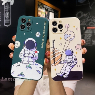 OPPO เคสมือถือ แบบนิ่ม ลายการ์ตูนนักบินอวกาศ สำหรับ OPPO A16 A15 A15S A54 A5 A9 A53 A33 A31 2020 A7 A5S A12 A16S A3S A74 A52 A72 A92 A93 A94 A1K Reno 4 5 5F 4F 4Lite 5K 5Lite OPPO F17 F19 PRO A35 A12S A11K A11 A11X A12E A53S A32 A8 Find X3Lite