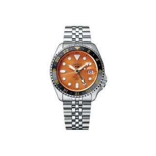 (ประกันศูนย์ไทย 1 ปี) SEIKO 5 SPORTS GMT AUTOMATIC รุ่น SSK005K1 (ส้ม)