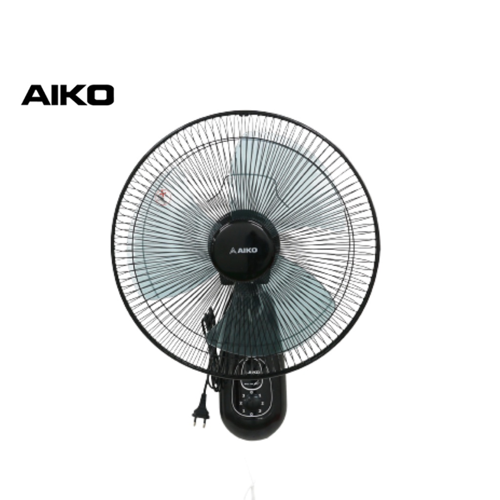 AIKO พัดลม รุ่น SM-1635 สีดำ พัดลมติดผนัง ใบพัด 16 นิ้ว เชือก 2 เส้น รับประกันมอเตอร์ 2 ปี ราคา ถูกที่สุด ดีลบีเคเค แกลเลอรีภาพที่ 6