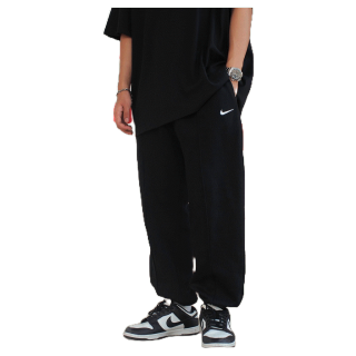 โปรโมชั่น : Nike BeigeBlack Fleece Sportswear Essential Pants BV4090