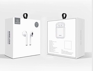 หูฟังบลูทูธ แบบ 2 ข้าง ของ USAM แท้💯%Touch Control Wireless Bluetooth Earphones with Charging Box