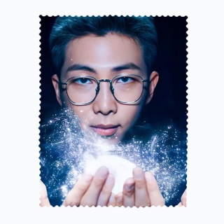 ผ้าเช็ดแว่นตา ผ้าเช็ดแว่น ผ้าเช็ดเลนส์ ผ้าเช็ดจอ อาร์เอ็ม RM Kim Nam-joon BTS