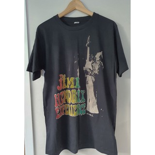 kMCc /Jimi Hendrix T-shirt เสื้อยืด! เสื้อยืดคอกลมผ้าฝ้าย