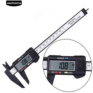 LCD Digital Vernier Caliper เครื่องมือวัดมิเตอร์แบบอิเล็กทรอนิกส์