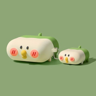 เคสหูฟัง ลายนกแก้วน่ารัก สําหรับ airpods 1 2 3 pro