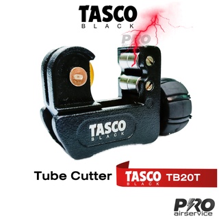 Tasco Black คัตเตอร์ตัดท่อทองแดง TB20T Tube Cutter Titanium Finishing Blade 1/8” ถึง 7/8” (3-22mm)