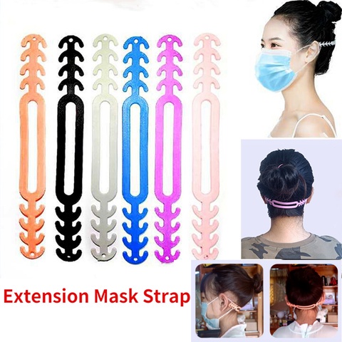 Extender ปรับสายรัดหน้ากาก ป้องกันหูจากความเจ็บขณะสวม พร้อม Anti-Slip Ear Grips