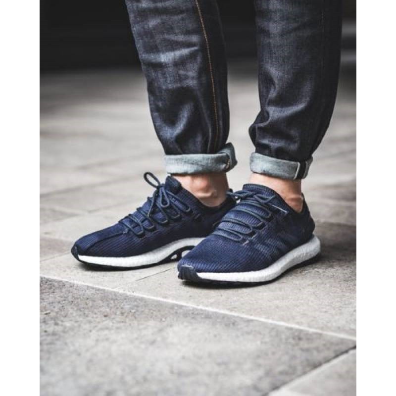 adidas pure boost navy blue