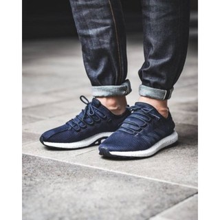 [New] Adidas :: PureBOOST  | BA8898 | "Navy Blue" - รองเท้าวิ่งผู้ชาย ของแท้ 100% ป้ายห้อย กล่องครบ