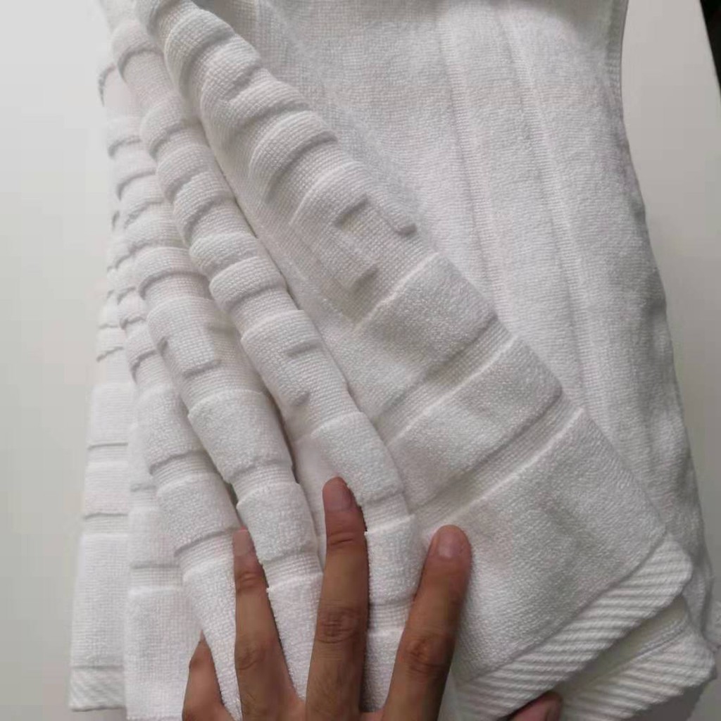 ผ้าเช็ดเท้าโรงแรม 18"x28" 8ปอนค์ welcome ราคาส่ง 000302