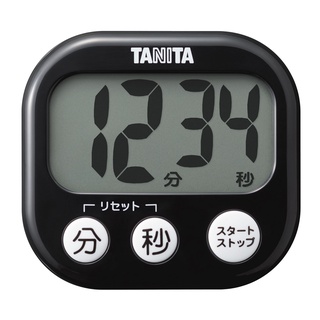 TANITA นาฬิกาจับเวลานับถอยหลังระบบดิจิตอล รุ่น TD-384 สีดำ (สินค้ารับประกัน 1 ปี)