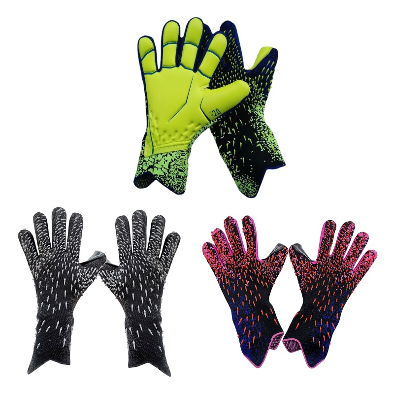 ถุงมือผู้รักษาประตูแสงจันทร์ ถุงมือผู้รักษาประตู Fingersave ถุงมือผู้รักษาประตูฟุตบอลระบายอากาศ