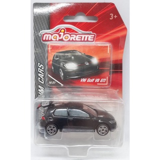 รถเหล็ก MAJORETTE VOLKSWAGEN GOLF VII GTI สีดำ