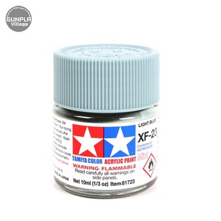 Tamiya 81723 Acrylic Mini XF-23 Light Blue 45035708 (สี)