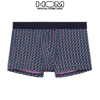 HOM (ออฮ์ม) รุ่น 405707-I0RA กางเกงในชาย Boxer ผ้า Polyamide เย็นเวลาใส่ ผิวสัมผัสนุ่ม เป้ากระชับได้รูป ปลายขาไม่ม้วน