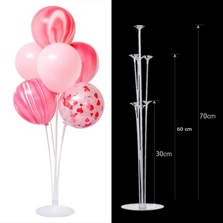 Happy Birthday Balloon Air Stick ลูกโป่งตั้งโต๊ะสําหรับตกแต่งปาร์ตี้วันเกิด 1 ชุด