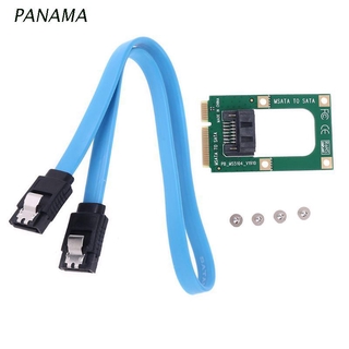 อะแดปเตอร์แปลง Nama Mini Sata To Sata Card จาก Msata To 7 Pin Sata