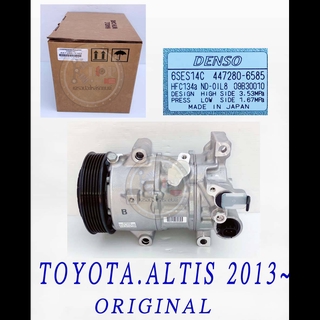 KLOP-T1316-A คอมแอร์แท้ DENSO ALTIS 2014-