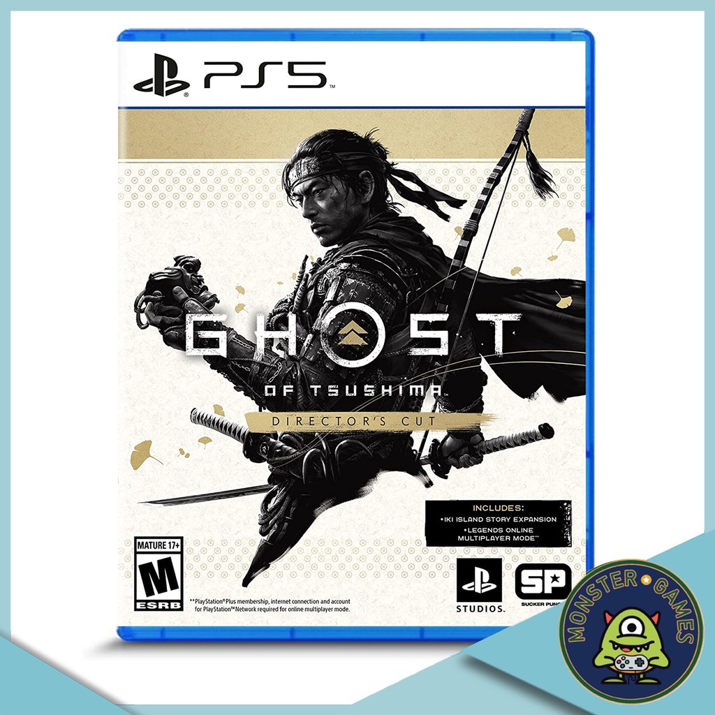Ghost of Tsushima Director's Cut Ps5 แผ่นแท้มือ1!!!!! (Ghost of Tsushima Director Cut Ps5)
