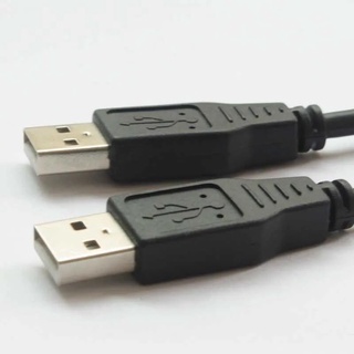 สายUSB 2 หัว ตัวผู้ USB 2.0 สำหรับ ต่อสายพัดลมต่างๆ , card reader , printers , camerasa สายรุ่นสั้น