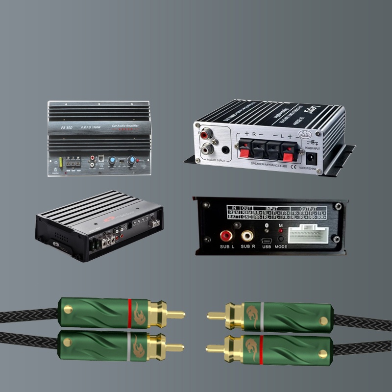 Golley LION Hifi Flagship Series 2RCA to 2RCA สายสัญญาณเสียง 6N ชุบเงิน สําหรับเครื่องขยายเสียง CD ลําโพง AV อะนาล็อก ซาวด์การ์ด เครื่องเล่นบลูเรย์