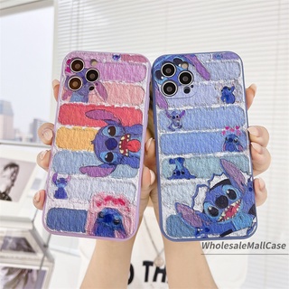 Cute Cartoon Stitch Anti-fall Case Samsung A72 A32 A52 A12 A20S A02S A50 A10S J7 Prime A51 A52S J2 Prime A10 A125 A30 A50S A30S A20 M40S M10 M10S A205 M02S A025 F02S A305 M12 F12