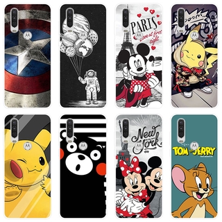 เคสสำหรับ Motorola MOTO One Action Case Silicone Back Cover Soft Casing MOTO OneAction cartoon TPU เคส