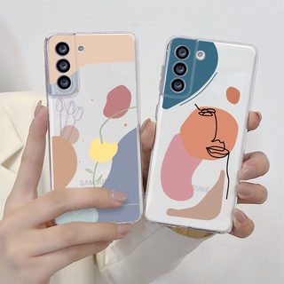 เคสโทรศัพท์มือถือ แบบนิ่ม ลายดอกไม้ สําหรับ Samsung A53 A22 A23 A13 A33 M22 A12 M12 A21s A20s A31 A32 A50 A50s A30s A51 A52 A52s A70 A71 A72 5G