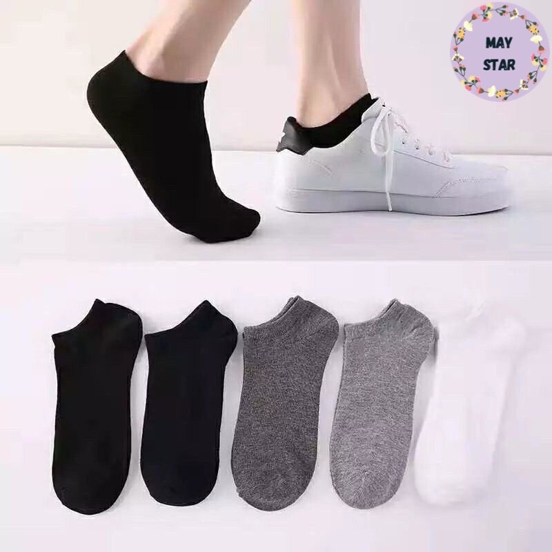 MATA SK May star PLAIN Ankle SOCKS ถุงเท้าข้อเท้าถุงเท้าน่ารักธรรมดา Motif k4 \ ถุงเท้าหนา \ ถุงเท้า