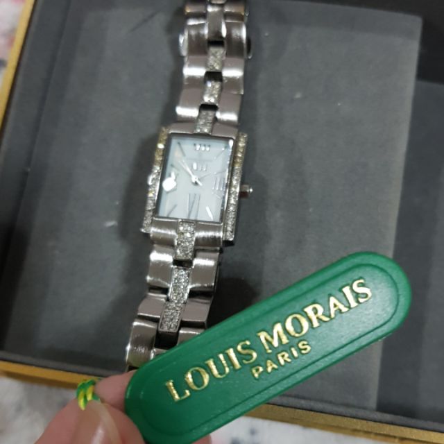 ราคาป้าย 5,800฿ นาฬิกา Louis Morais ของแท้💯% ครบกล่อง **โปรดอ่านตำหนิด้วยนะคะ**