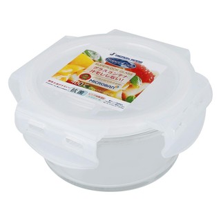 กล่องเก็บอาหาร กล่องใส่อาหาร กล่องอาหารกลม MICRON SUPER LOCK 6081 0.3 ลิตรFOOD CONTAINER MICRON SUPER LOCK 6081 0.3L