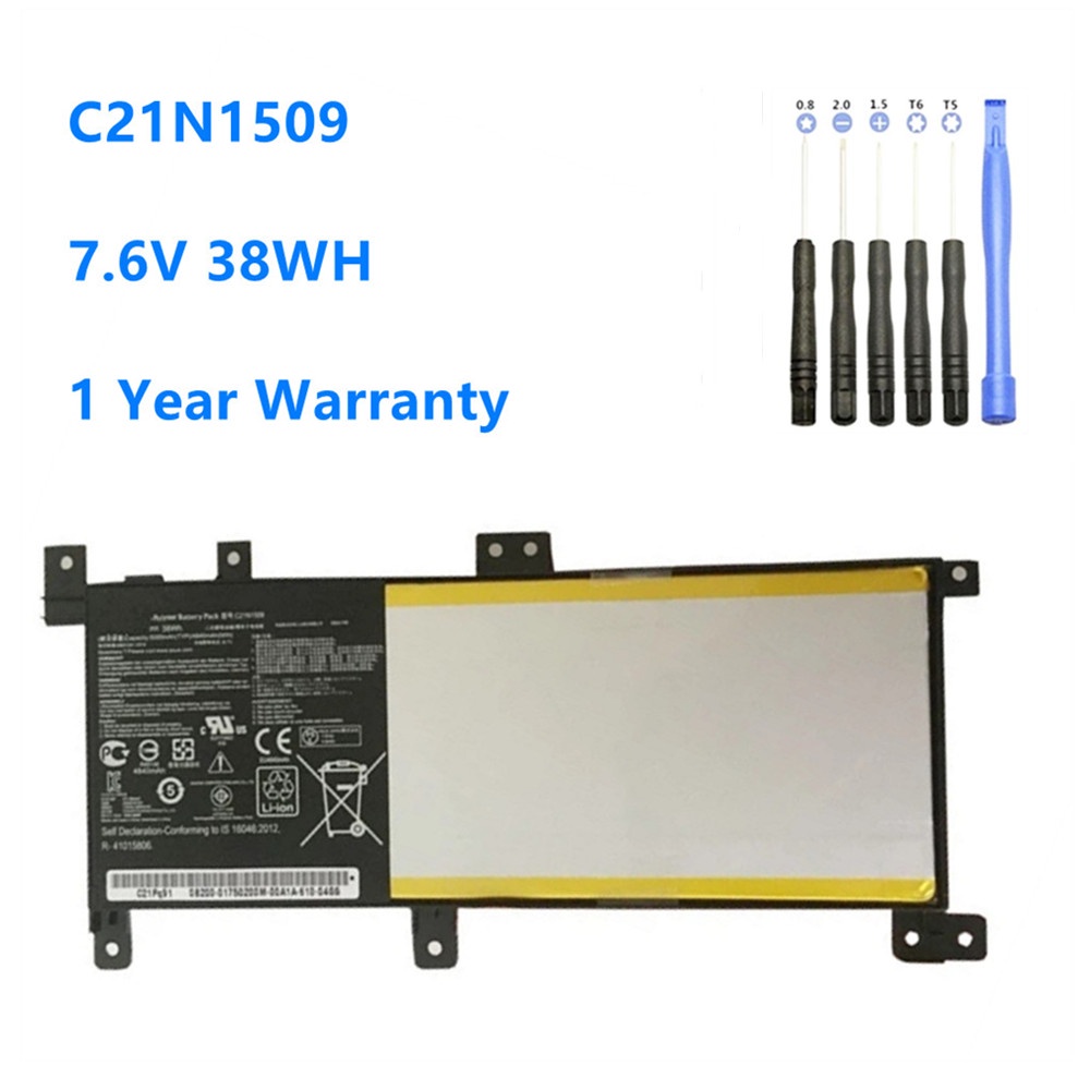 C21N1509 Laptop Battery for ASUS X556U X556UA X556UB X556UF X556UJ X556UQ X556UV A556U F556UA K556UA