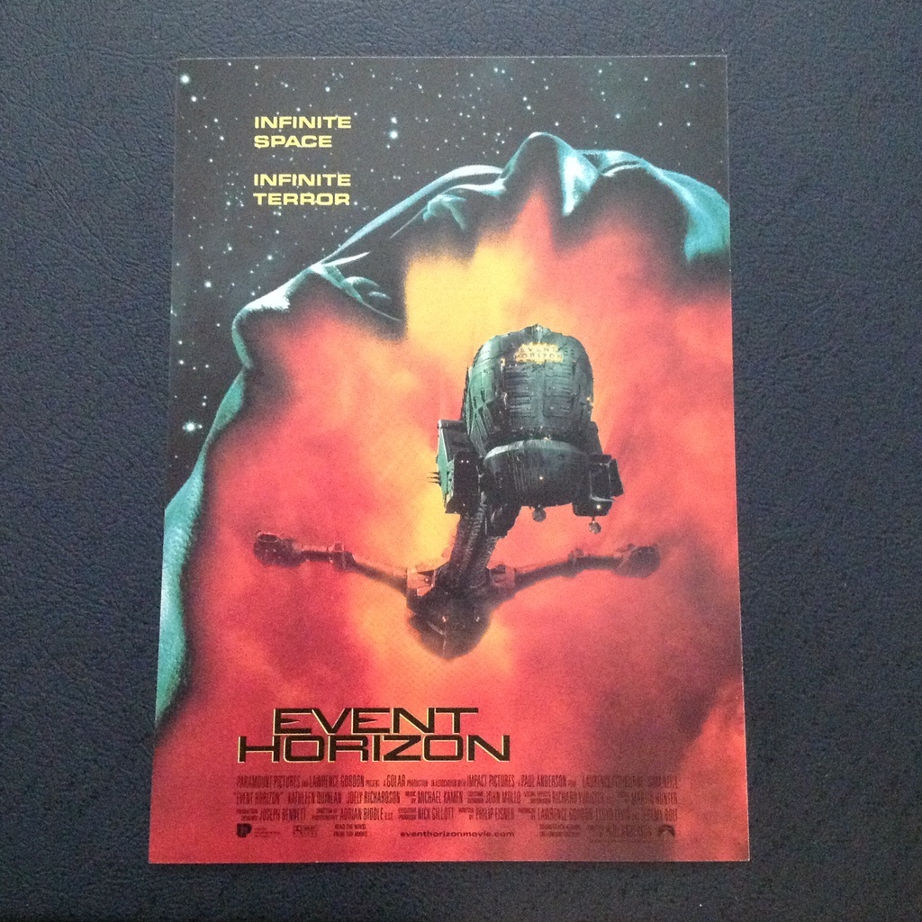 โปสการ์ด จากหนังเรื่อง EVENT HORIZON