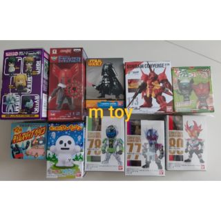 ฟิกเกอร์ แท้ jp รวมSD anime - wcf / kamen rider /starwar/ date note