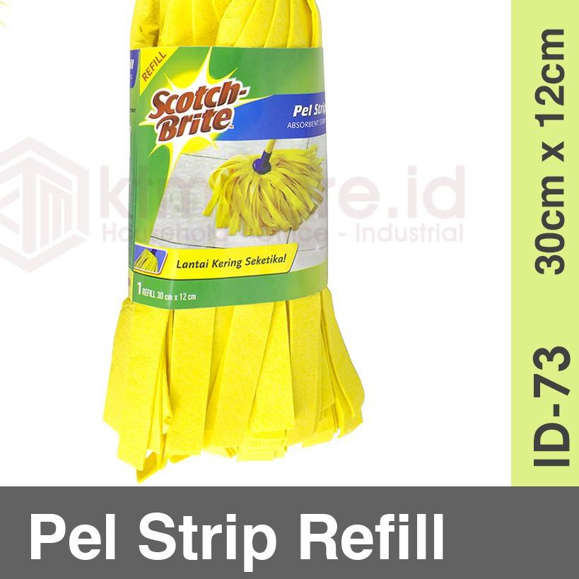 ➵ 3 ม. Scotch-Brite 3M Yellow Strip Mop Refill ID-73 Ω