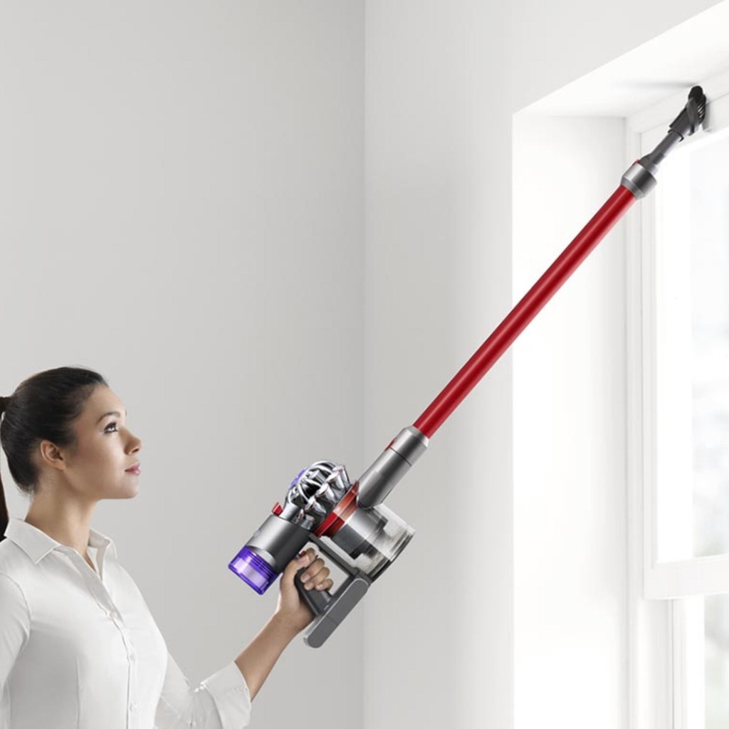 Dyson V8 Slim Fluffy Cordless Vacuum Cleaner (Iron Red) เครื่องดูดฝุ่น ...